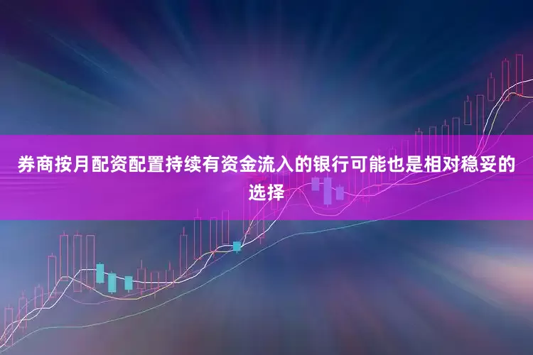 券商按月配资配置持续有资金流入的银行可能也是相对稳妥的选择