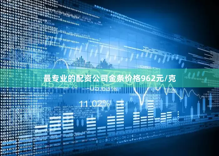 最专业的配资公司金条价格962元/克