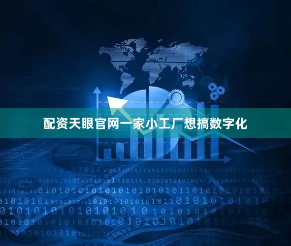 配资天眼官网一家小工厂想搞数字化